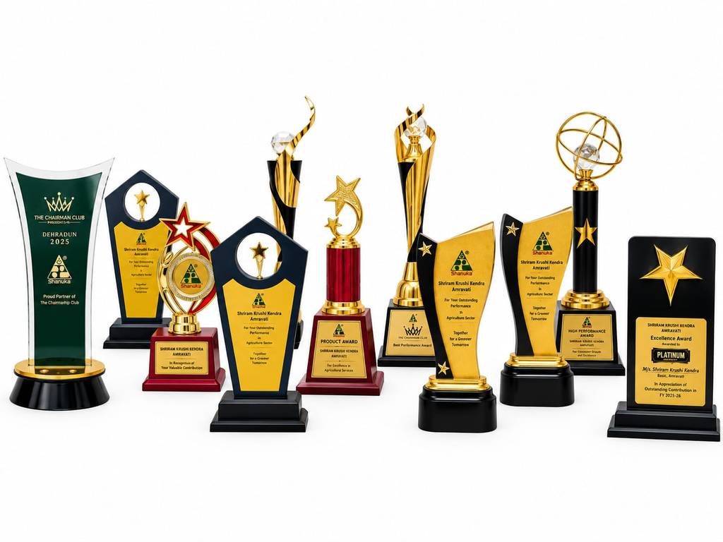 Awards and Recognition display