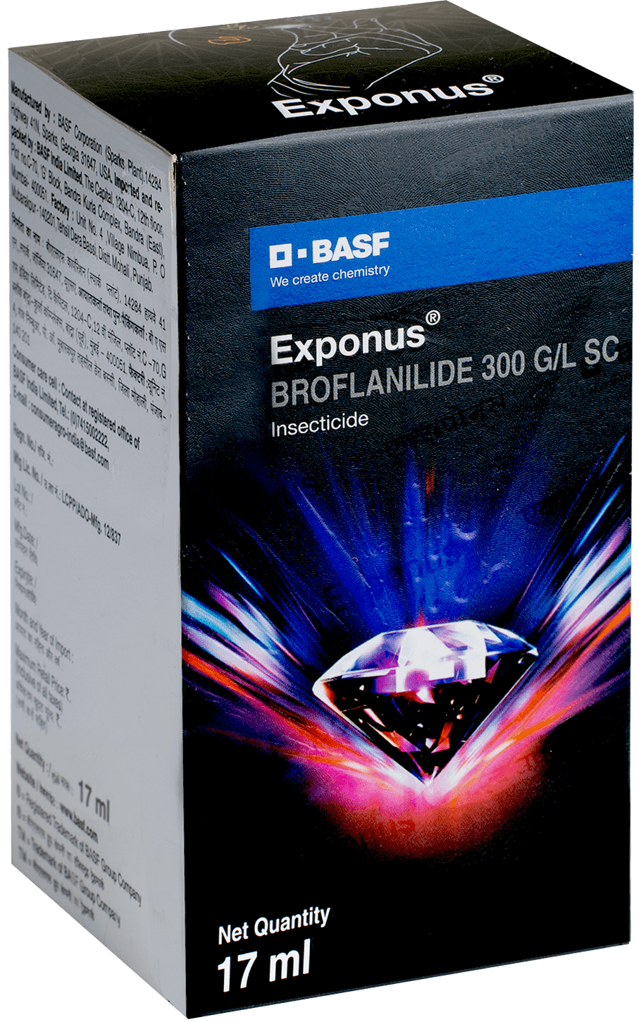 Exponus manufacturer product reference; confirm current pack